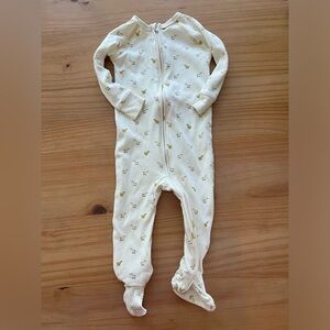 Pehr baby duck sleeper onsie 6-12 months